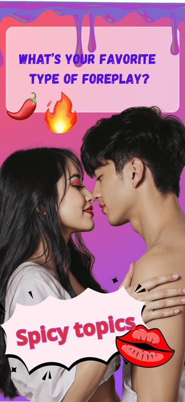 Spicy and intimate questions for couples